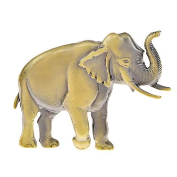 CINDY XIANG-broche de elefante Vintage Unisex, joyería de estilo Retro, en 3 colores, buen regalo 1