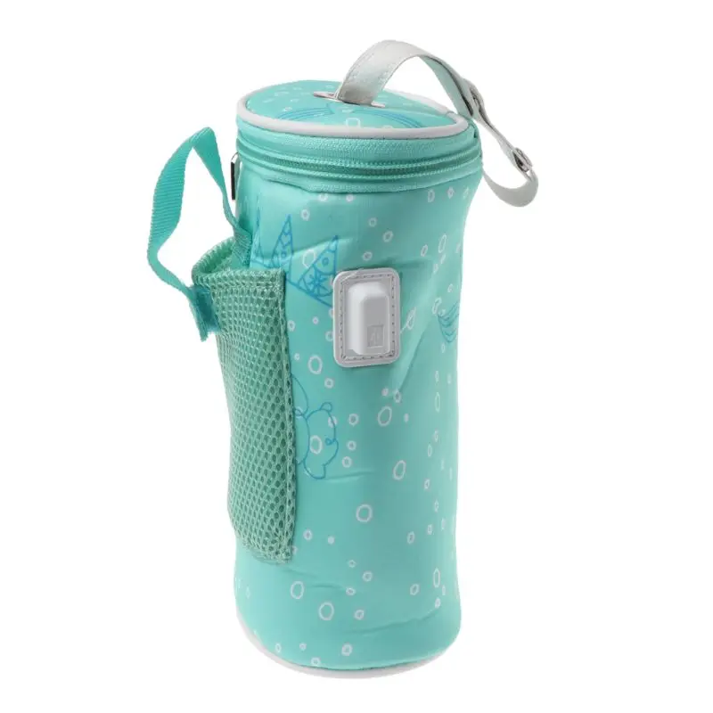 USB Baby Bottle Warmer Heater Insulated Bag Travel Cup Portable In Car Heaters Drink Warm Milk Thermostat Bag For Feed Newborn