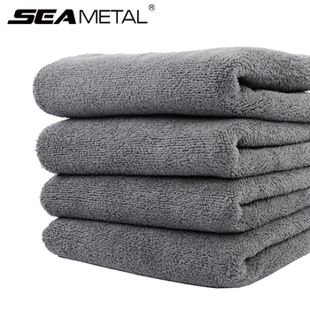 

800GSM Microfiber Towel Car Wash Rag Auto Claening Care Rags 5pcs Car Detailing Cleaning Towels For Car Wax Buffing/Polishing