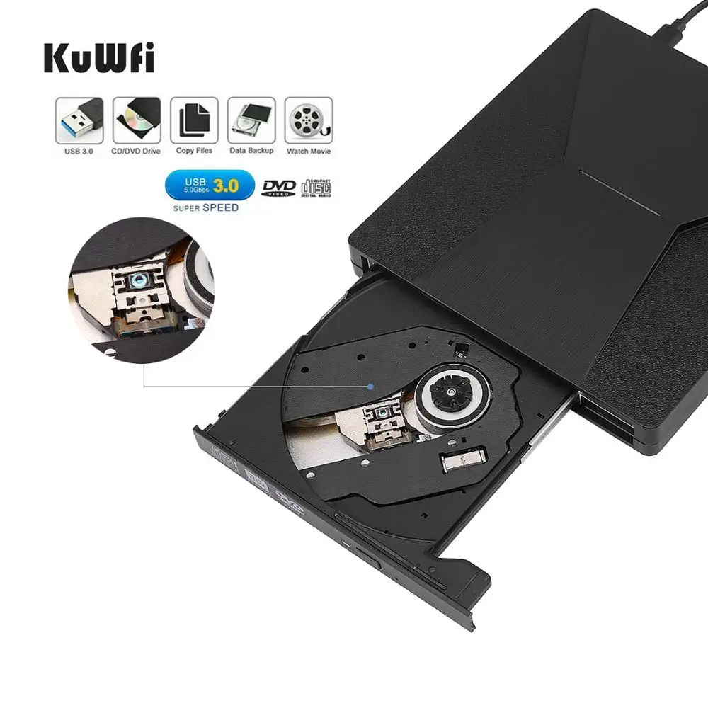 Подсветка C USB 3 0 внешний DVD/CD/ VCD горелка RW привод плеер оптический для Mac/PC/Apple