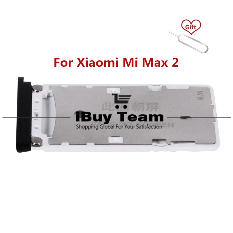 Для Xiaomi Mi Max2 лоток для sim-карты держатель Слот для карт адаптер для Xiaomi Mi Max 2 запасные части для ремонта