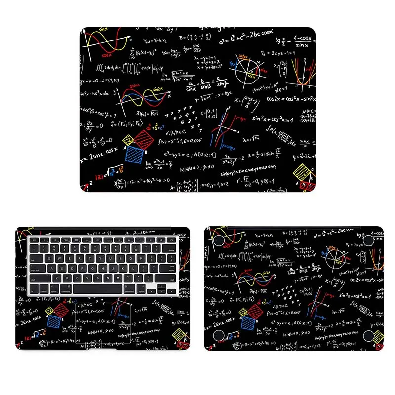 

Math Formula Scrawl Laptop Sticker for Macbook Decal Pro 16" Air Retina 11 12 13 15 inch HP Mac Book Notebook Full Cover Skin