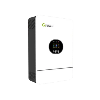 

Growatt Off Grid INVERTER 5000W Battery Voltage 48V Single Phrase 220v With MPPT Solar Controller 80A SPF5000TL3-HVM-WPV/P