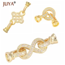 3 Types of Fashion Jewelry Clasps Hooks For DIY Beaded Bracelets Necklaces Jewelry Making Accessories