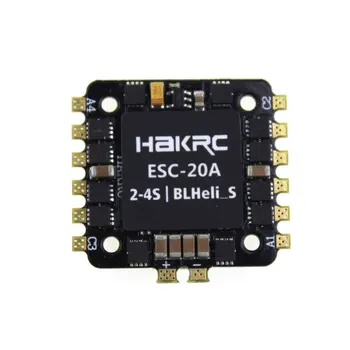 

15A 4-IN-1 BLHELI_S ESC Mini F3 F4 Flight Controller Board Built-in Barometer OSD 20x20mm Brushless Support 4S For FPV Drone