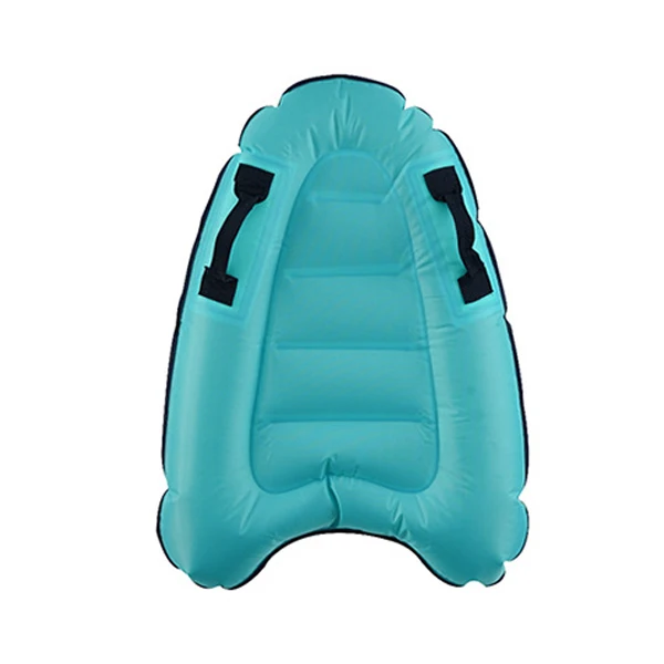 Blue Portable Outdoor Inflatable Surfboard Kids Safe Sea Surfing Board Surfing Surf Paddle Board Water Sports Learn Swimming Paddle - Цвет: Blue