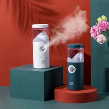 

220 ML Air Humidifier Ultrasonic Mini Aromatherapy Diffuser Portable Sprayer USB Essential Oil Atomizer LED Lamp for Home Car