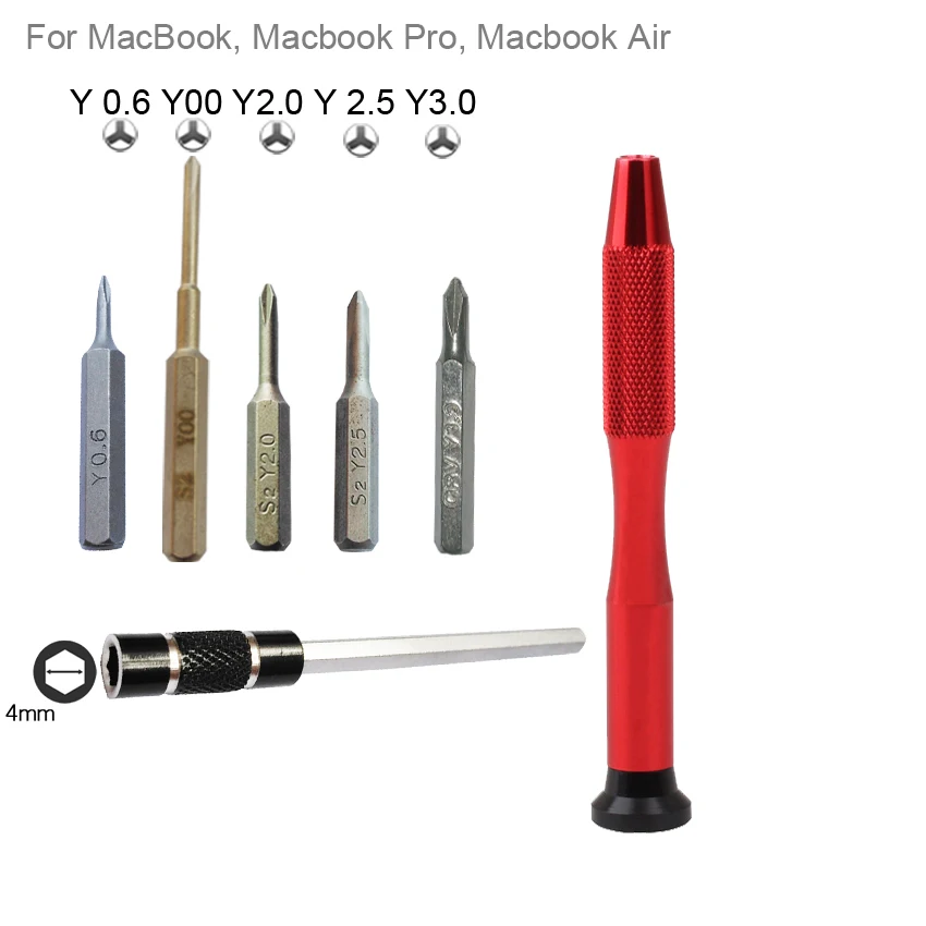 6 in 1 Screwdriver Set TriPoint Y 0.6 Y00 Y2.0 Y 2.5 Y 3.0 TriWing Y