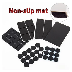 Couvre pieds auto adhésif pour meubles, 48 pièces, antidérapant, couvre pieds de Table, anti rayures, tapis en feutre Eva, protecteur de sol de chaise 