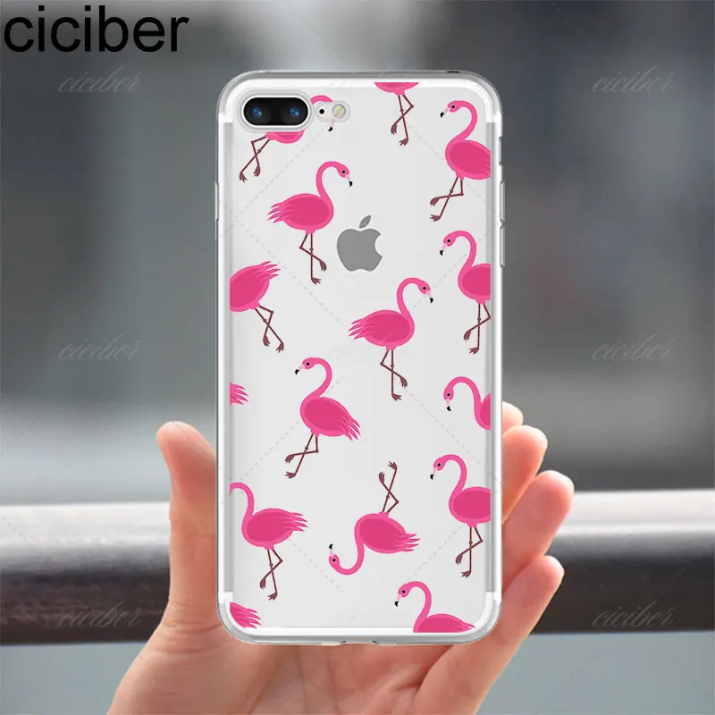 Чехол для телефона ciciber с милыми животными фламинго кошка панда чехол iphone 11 Pro Max X