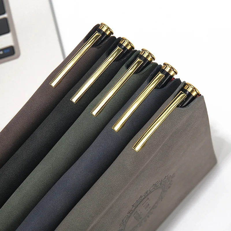 Пользовательские канцелярские принадлежности для ноутбука A5 с контакт стилуса Ретро овцы в Пакистанском Стиле Кожаный Блокнот бизнес офис тетрадь для студентов