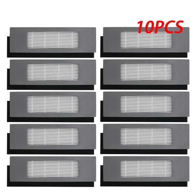 Main / Side Brush For ECOVACS DEEBOT OZMO T8 / T8 AIVI Robot Vacuum Cleaner Dust Bag Filter Disposable Mop Cloth Accessories 10pcs filter