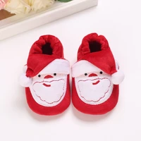 Christmas Warm Baby Toddler First Walkers Winter Baby Boys Girls Shoes 0-18 Months Xmas Cosplay Cute Cartoon Baby Soft Shoes 4