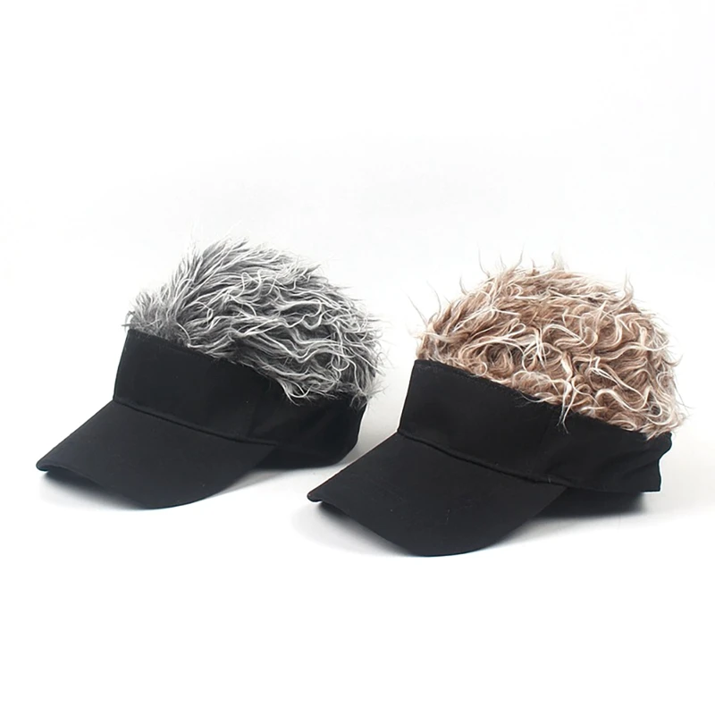 

Wig Baseball Cap Parent-child Hat European And American Street Trend Peaked Sun Hat Mother and Children Caps 9 Colors