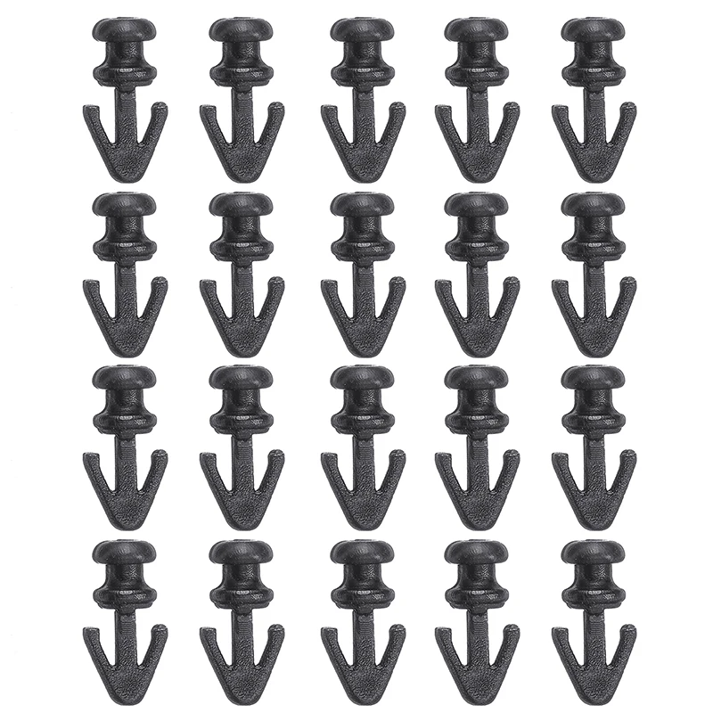 

New 20x Rubber Door Seal Clips Auto Sill Sealing Trim Lower Weatherstrip Gasket For Ford For Mondeo