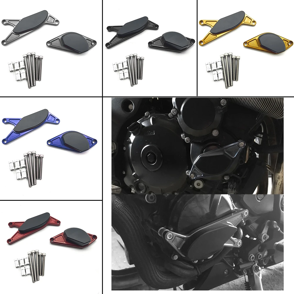 Ползунок для SUZUKI GSR750 GSR 750 2011 2018 защита двигателя от падения рама CNC аксессуары
