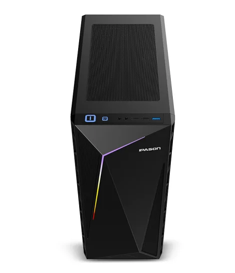 IPASON Gaming PC AMD 3500X/RX5700 8G Desktop Computers 240G M.2 SSD/DDR4 16G RAM Full Set Of High-end PUBG Game Computers