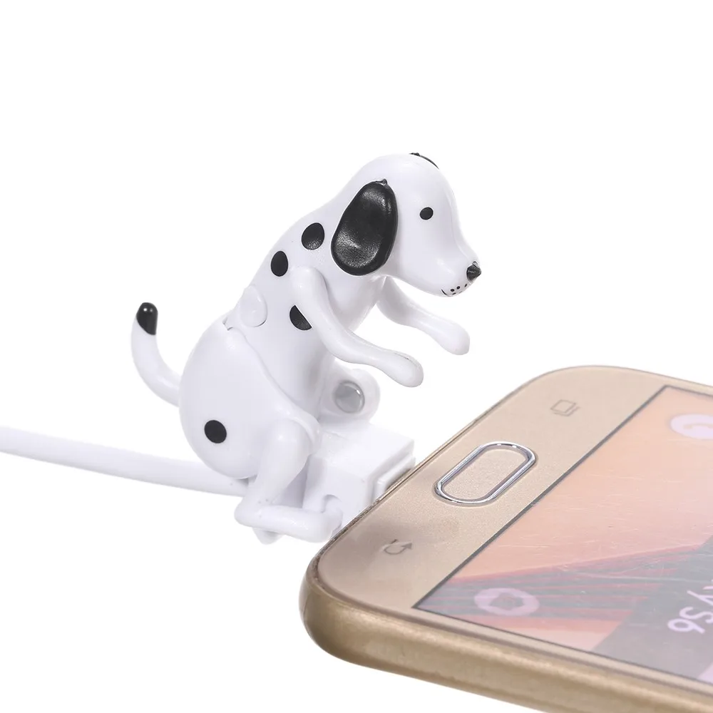 Портативный Забавный милый питомец USB кабель мини горбатое пятно собака игрушка