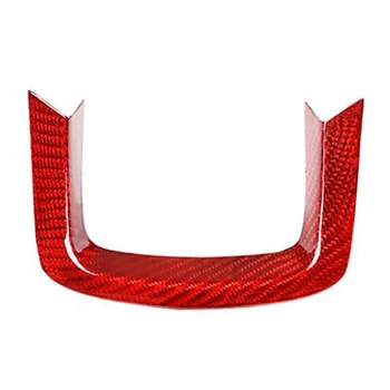 

for Range Rover Sport 2014-2017 Real Carbon Fiber Car Steering Wheel Decoration Cover Trim Frame Stickers Accessories