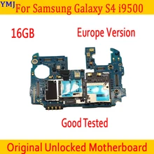 Для samsung Galaxy S4 i9500 материнская плата, 16 ГБ разблокирована для samsung S4 i9500 материнская плата с полным чипом