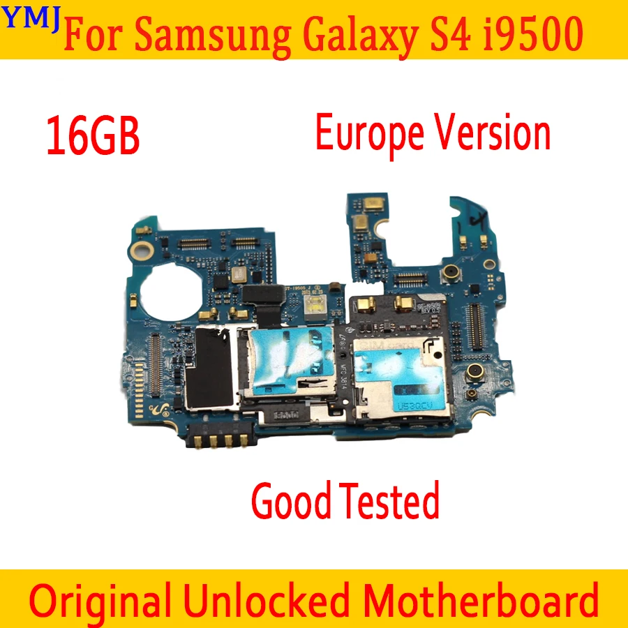 Материнская плата для Samsung Galaxy S4 i9500 16 ГБ оригинальная разблокированная