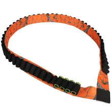 Tourbon принадлежности для охотничьего оружия 12/16 Калибр бандлер через плечо патрон ружья пояс для патронов нейлон патронов Держатель 54 патронов