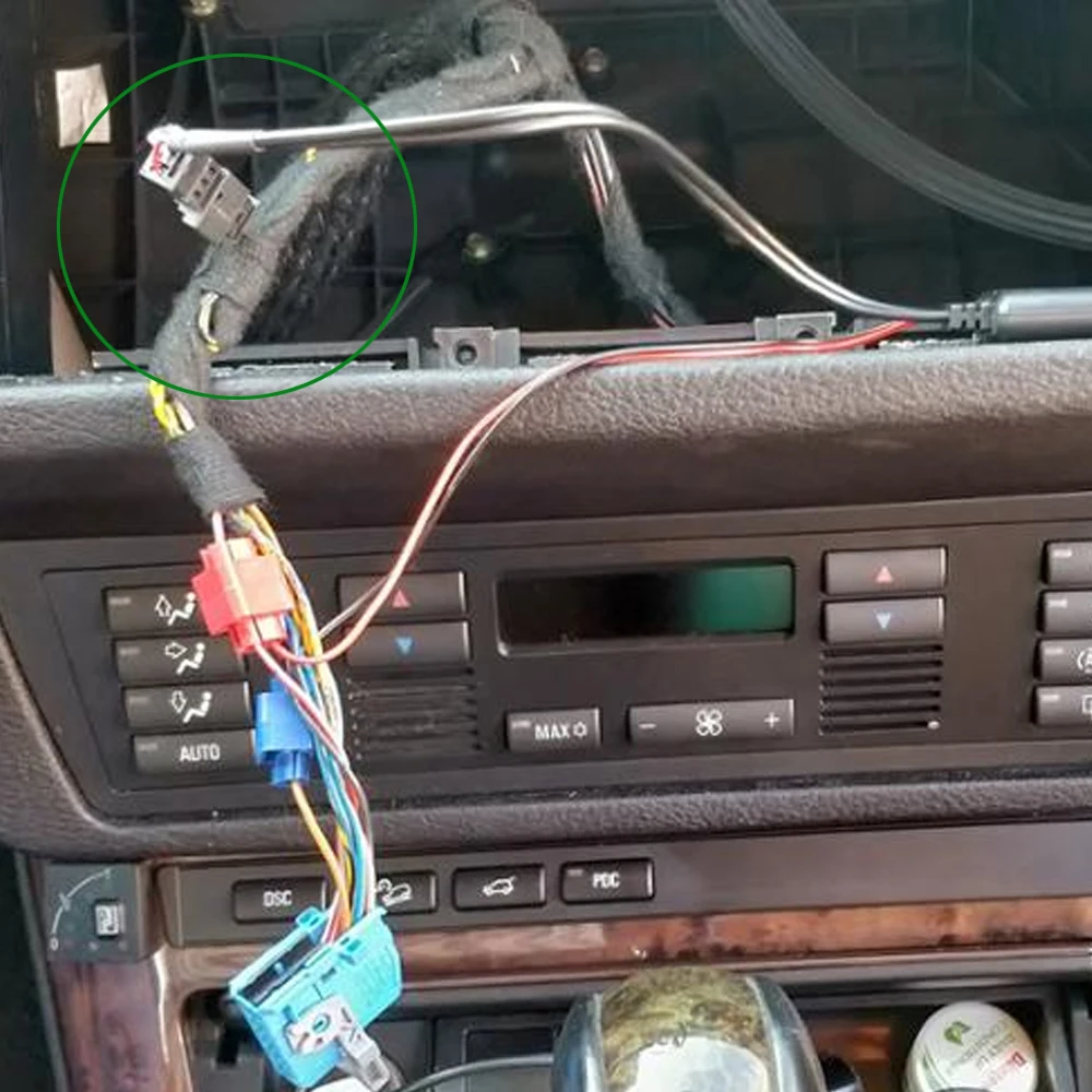 Liandlee DIY Автомобильный адаптер BT для BMW BM54/E39/E46/E38/E53/X5 3 штыря AUX Интерфейс Bluetooth аудио