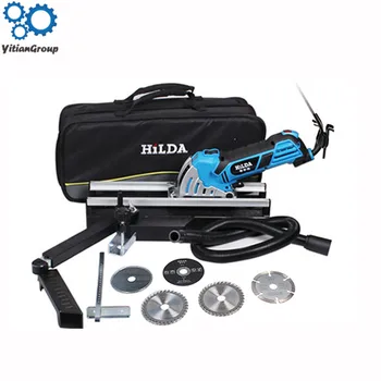 

Electric mini circular saw 500W mini power saw with House-hold Metal Pulley Rail circular saw Electric Saw