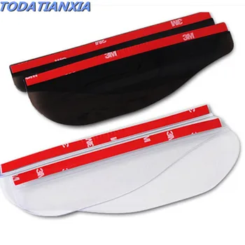 

Car Back Mirror Eyebrow Rain Cover for ford kuga vw golf 4 seat ibiza citroen c4 picasso toyota prius alfa romeo 147 accessories