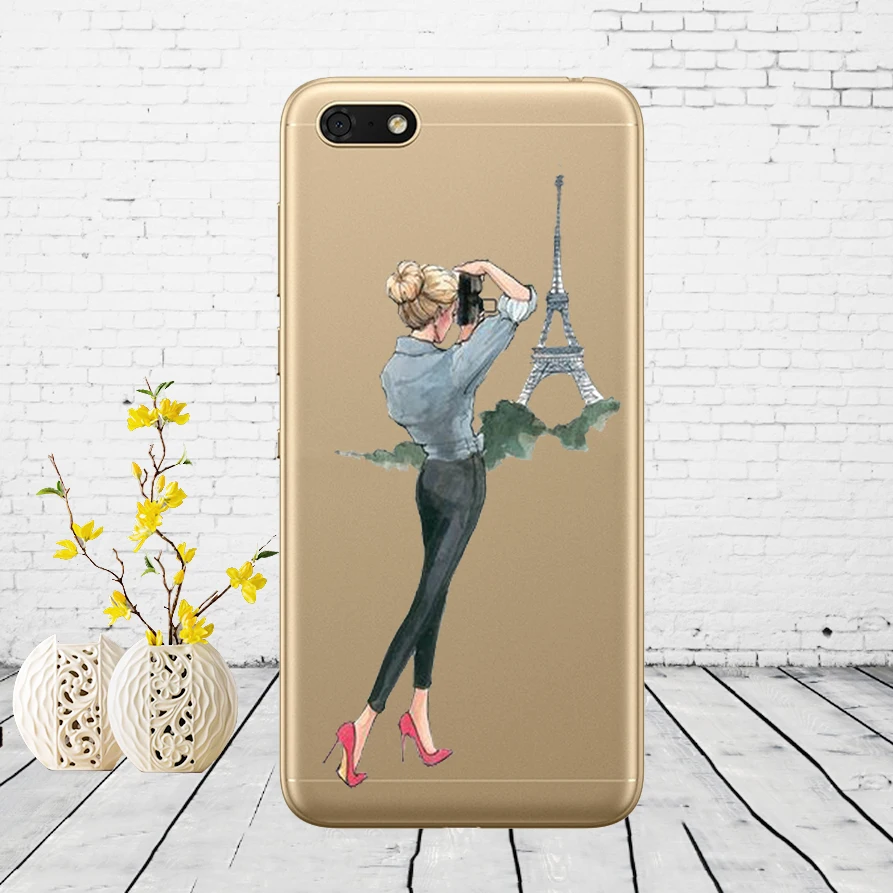H3 Силиконовый чехол для huawei Honor 7A, 5,45 дюймов, мягкий чехол для телефона huawei Honor 7A 7 A, DUA-L22, русская задняя крышка, чехол-бампер - Цвет: H3