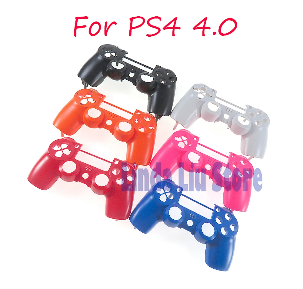 30pcs For Playstation 4 Top Case Shell Front Cover Faceplate Replace With Soft Touch Finish For Ps4 Jds 040 Games Controller Replacement Parts Accessories Aliexpress