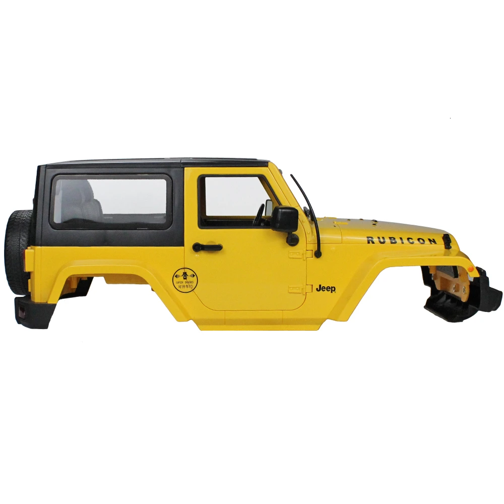 Merepaccor 1/10 RC пульт дистанционного управления грузовик жесткий корпус навес Rubicon Topless для SCX10 D90