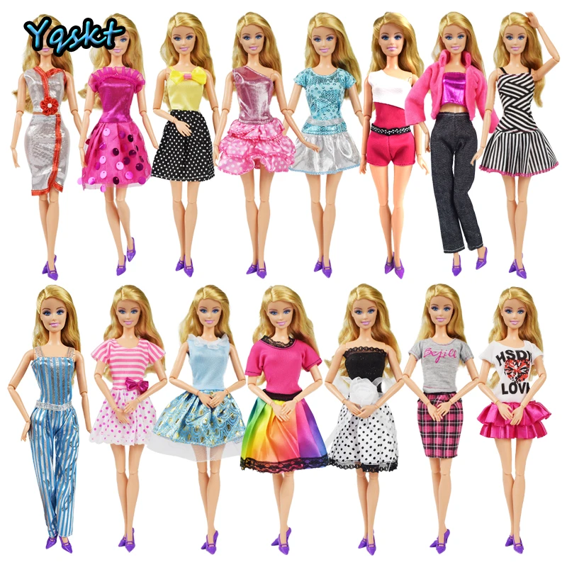 Mode fête haute qualité poupée vêtements robe accessoires meilleur cadeau fille jouets élégant pantalon jupe pour Barbie poupée accessoires