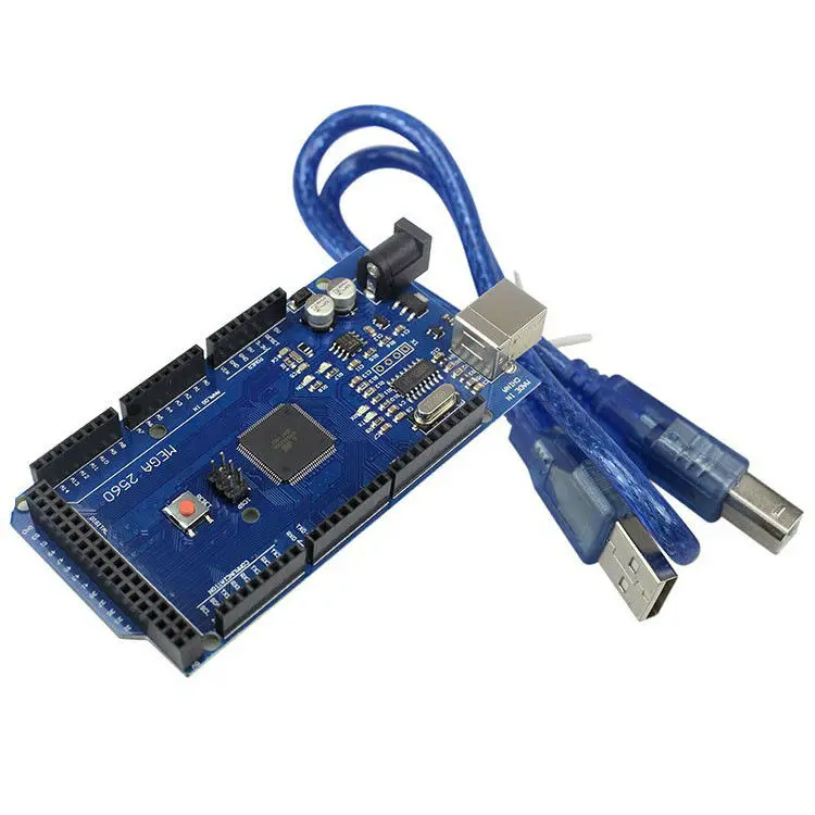 MEGA 2560 R3 макетная плата CH340G ATMEGA 2560-16AU Комплект USB кабель для Arduino