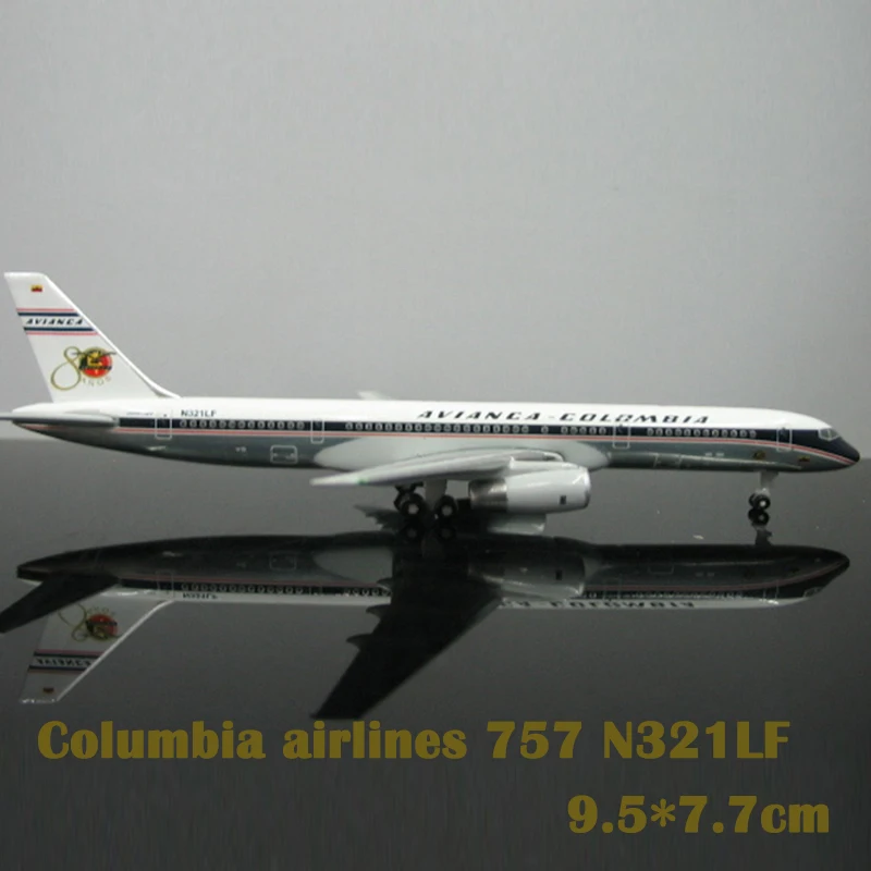 Оригинапосылка статический дисплей для пассажирского самолета 757 N321LF коллекция