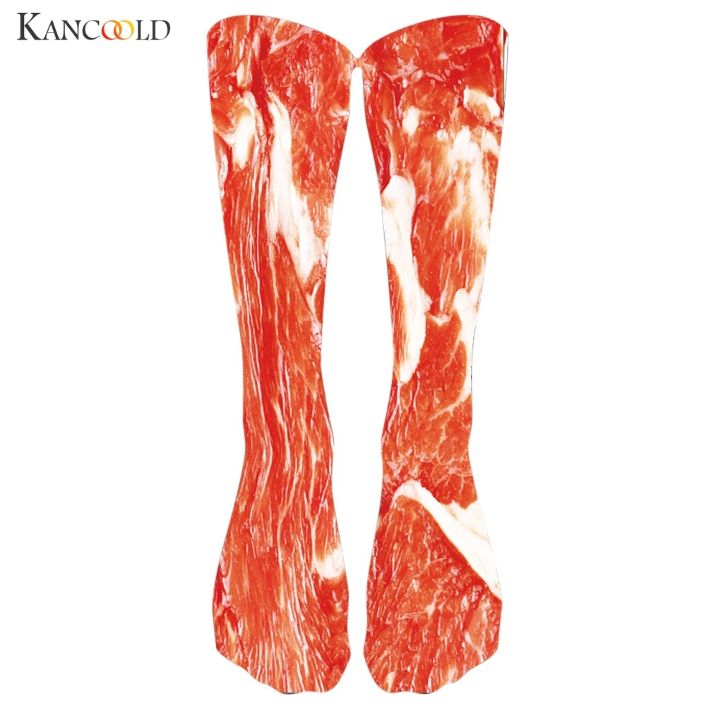 Рождественский подарок модные поп уникальные новые картины Искусство мужские 3D женские носки забавные новинки свинины животных винтажные Ретро хлопковые носки 09