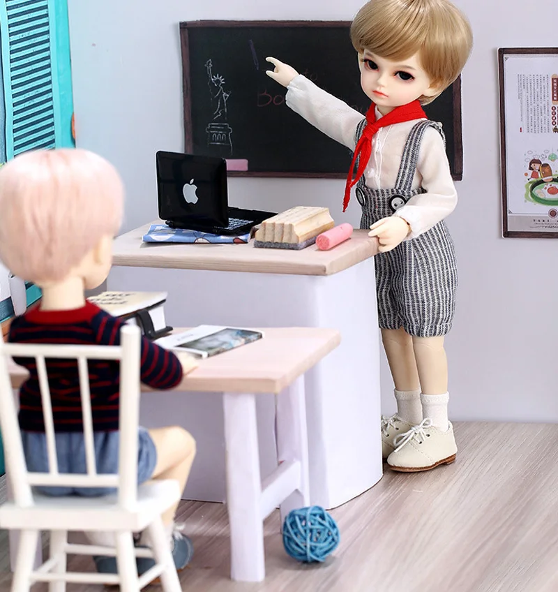 BJD кукла BJD/SD полимерный соединитель кукла на день рождения мальчика подарок случайные глаза