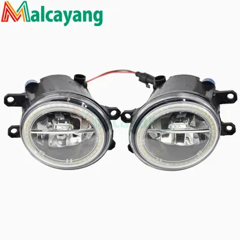 

For Toyota Corolla MPV 2004 2005 2006 2007 2008 2009 Car LED Bulb Fog Lamp + Angel Eye Daytime Running Light 4000LM 12V