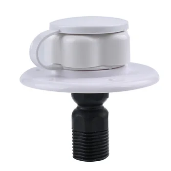 

19mm Fresh Accessories Durable White Plastic RV Water Inlet Gravity Car G1/2 Thread Trailer 1/2inch BSP Hatch