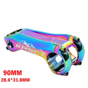 

KRSCT New CNC bicycle stem road mountain bike stem mtb 20 degree 28.6*31.8mm *80/90/100mm cycling bike parts