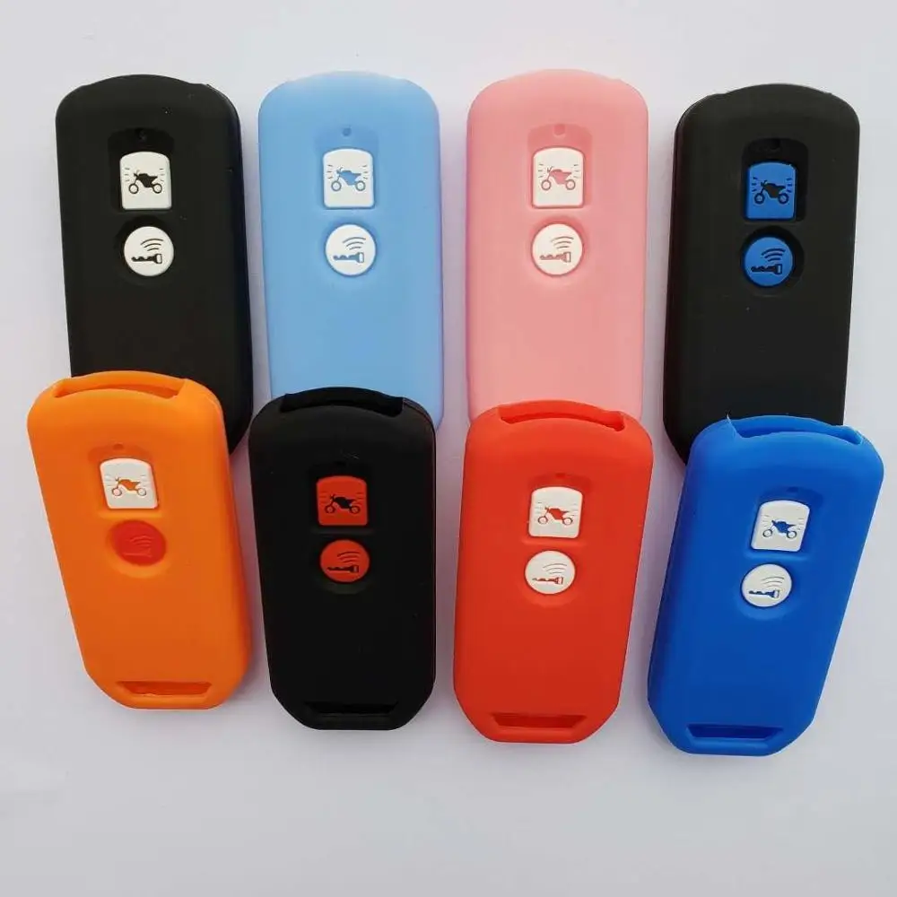 Silicio protector caso para Honda X ADV-SH 125 de 150 de 300 Forza 125 300 PCX150 2018 motocicleta Scooter 2 botón llave inteligente