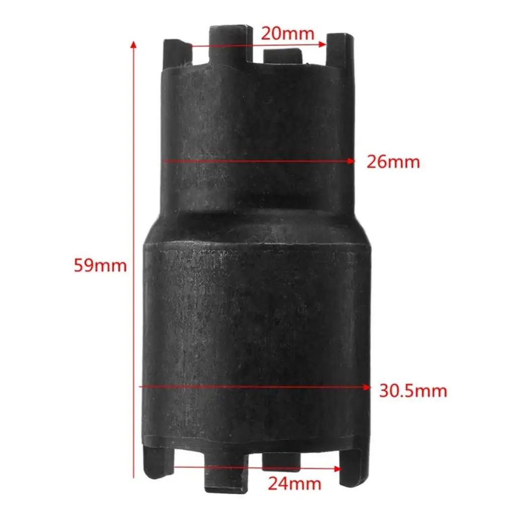 20mm 24mm Clutch Hub Spanner Crankshaft Nut Tool for Honda CG125 GY6 50CC 125CC 150CC