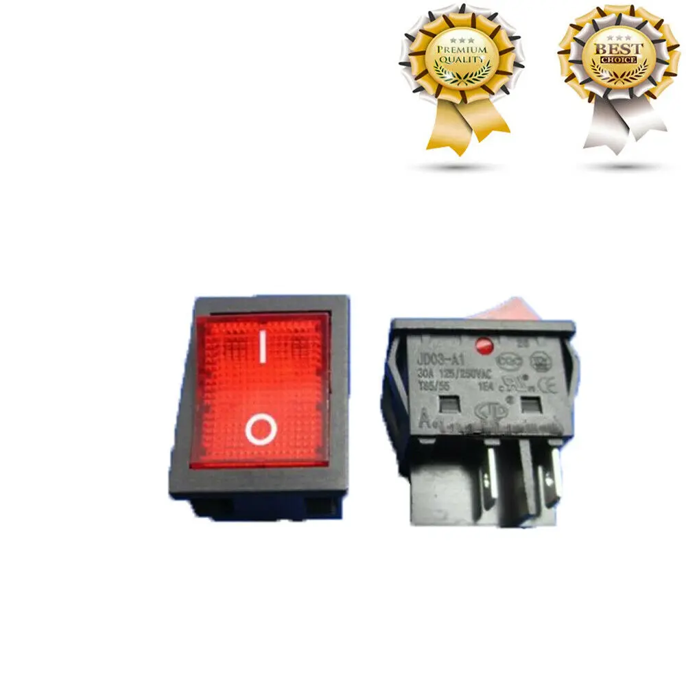 1pcs Jin Ding (jd) Jd03-a1 4 Pins 30a 30amp Rocker Switch 250vac T85/55 ...