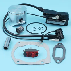 Kit de roulement d'aiguille de bobine de Module d'allumage de Piston de 48mm, pour Jonsered CS2165 2065 2165 Husqvarna 365 EPA tronçonneuse 503 69 13 03 