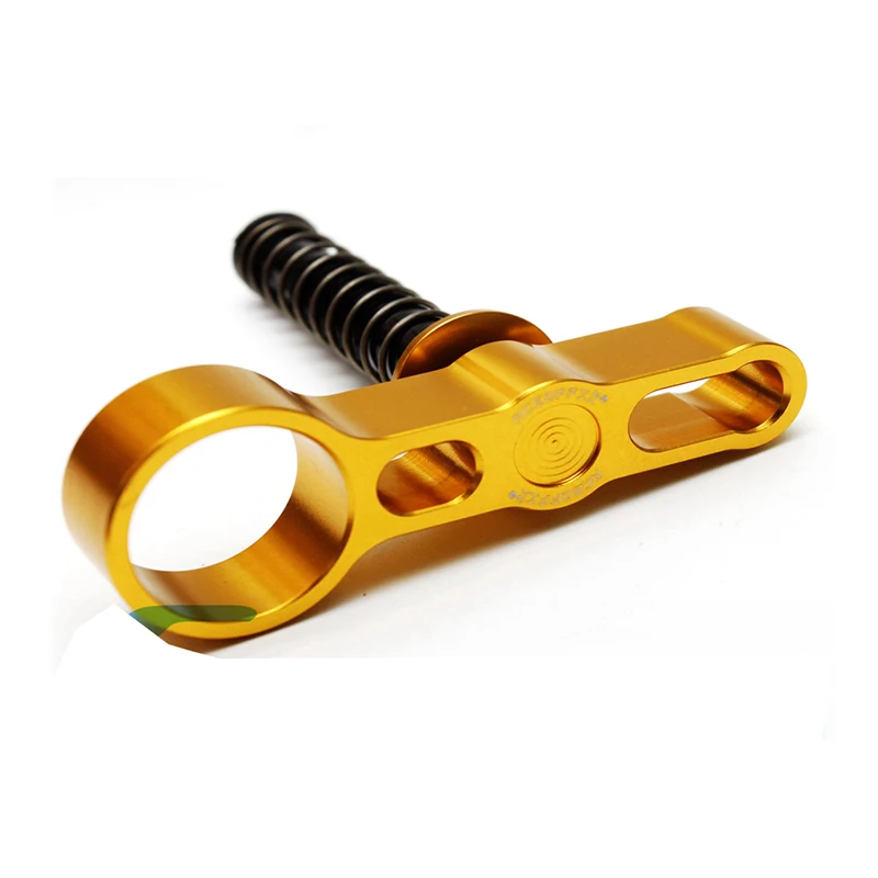 Bicycle Parts Aceoffix 1 pcs hinge lever for Brompton folding bike frame ultralight aluminum 7075 accessories