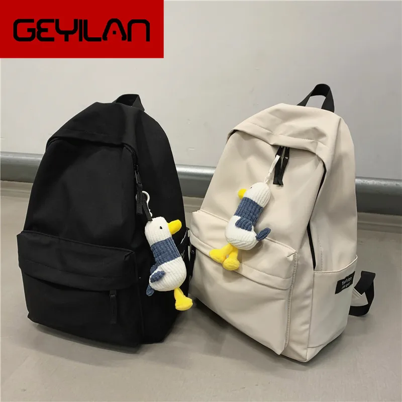 

Both Shoulders Package 2019 School Wind Seagull Pendant A Bag Backpack