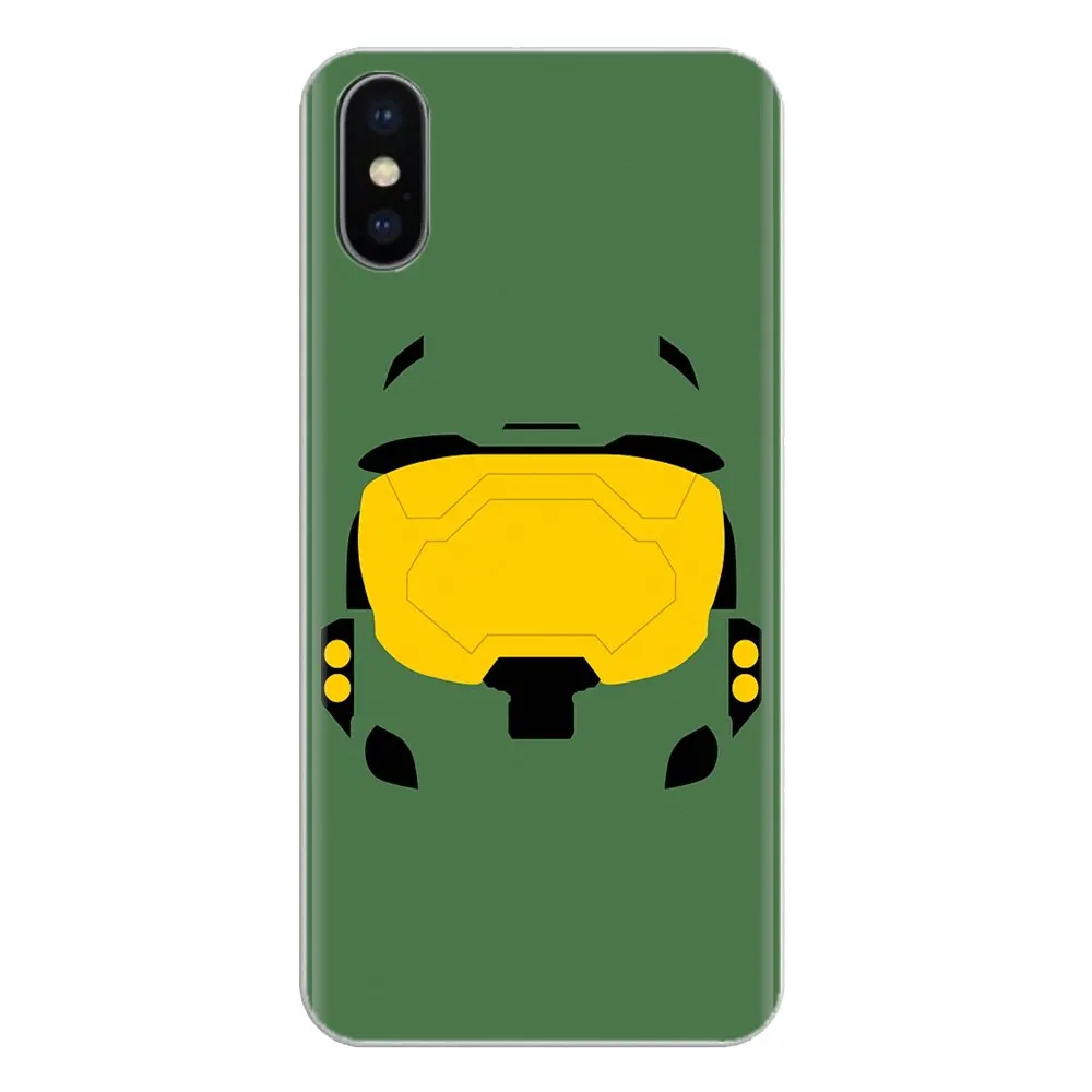 For Samsung Galaxy J1 J2 J3 J4 J5 J6 J7 J8 Plus 2018 Prime 2015 2016 2017 Silicone Phone Shell Cover master chief helmet | Мобильные