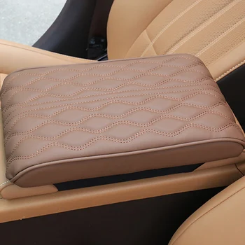 

For Lexus NX200 RX ES200 CT200h Car Care Armrest Box Protector Cover Leather Mat Heighten Cushion Interior Accessories