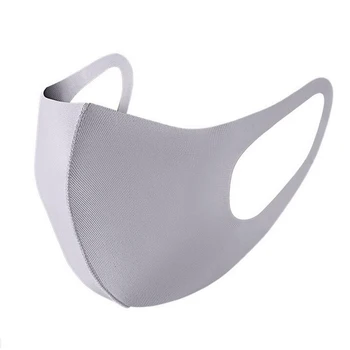 

mouth face mask black respirator mask for mouth respiratory protection mask dust proof Washable and reusable