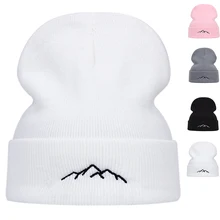 

Autumn And Winter Men's Knitted Hats, Women's Woolen Caps, Beanies, Cold-proof And Warm, Outdoor Sports Caps